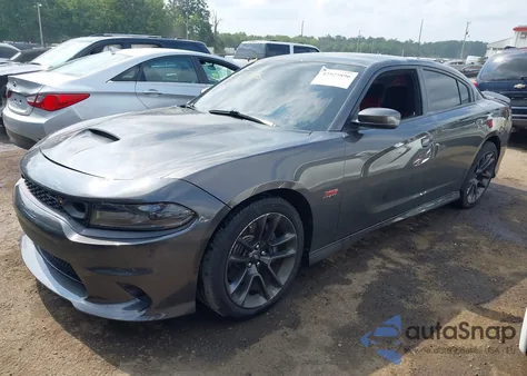 2021 Dodge Charger Scat Pack Rwd из США, поврежденный, VIN 2C3CDXGJ2MH648700